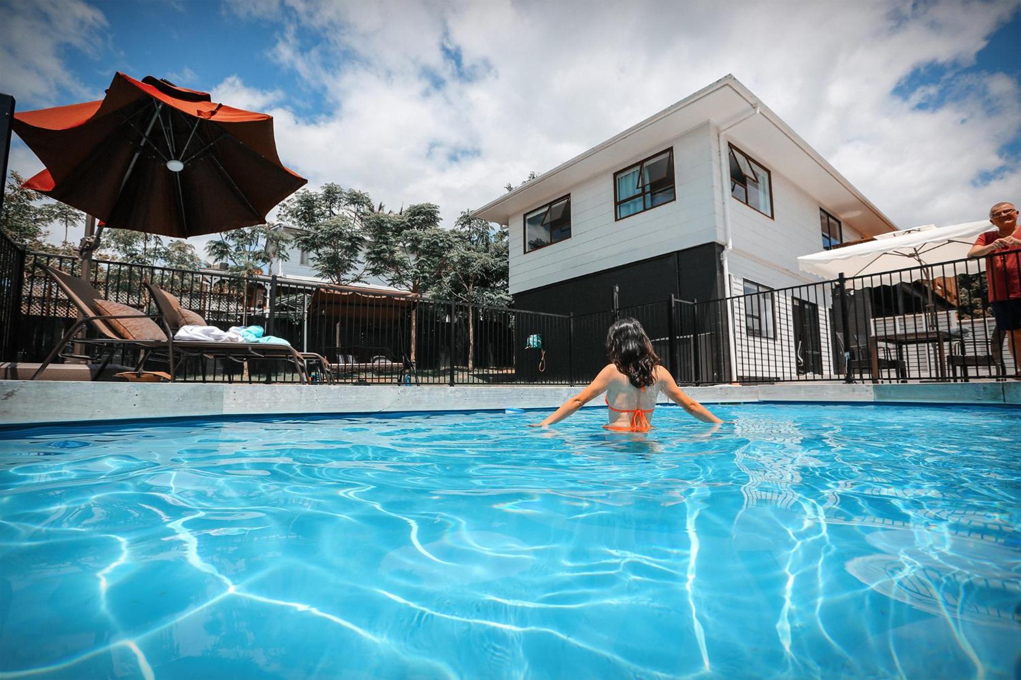 Swimming Pool Holiday Villa Auckland Kültér fotó